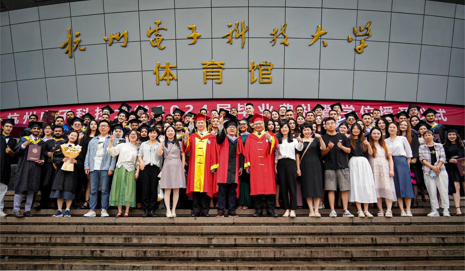 Graduation day moment 6 featuring Hasnat Jani Rafin and university celebration