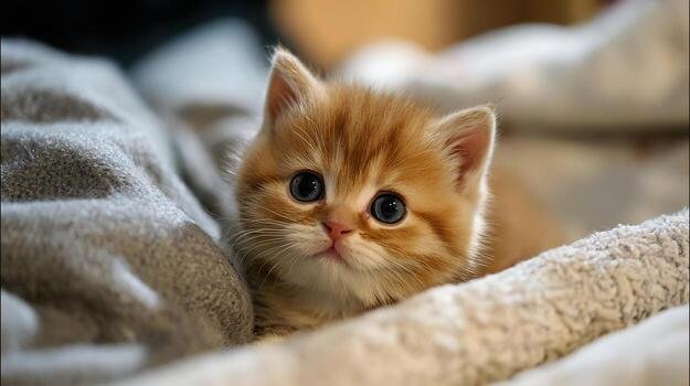 Cat resting in a quiet natural setting
